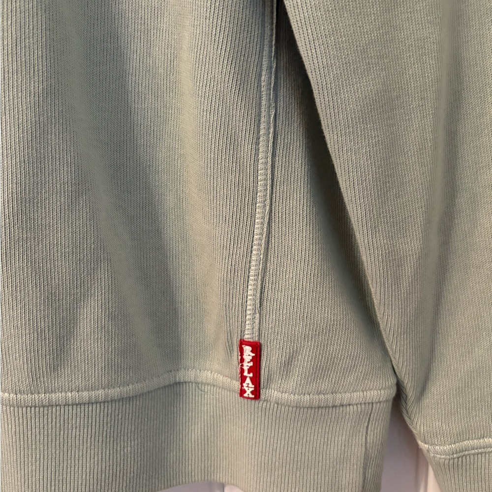 Tommy Bahama Sage Relax Quarter Zip Pullover Sweatshirt Size Mens Large - Picture 2 of 9